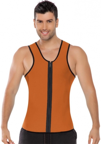 Men Sexy Fitness Sweat Neoprene Corsets