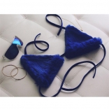 Blue Club Tops Bra