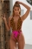 Brown Halter Sexy One-Piece Swimwear