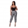 Grey Sequins Women Fashion Trouser