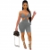 Sleeveless Halter V-Neck Hollow-out Sexy Rompers