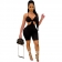 Sleeveless Halter V-Neck Hollow-out Sexy Rompers
