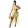 Yellow Women Sexy Nets Beach Wear