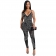 Black Halter V-Neck Sleeveless Rhinestone Women Bodycons Jumpsuit