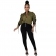 Green Long Sleeve Zipper Women Sexy Jumpsuit
