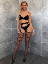 Black Lace Bodystockings