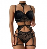 Black Sexy Lace Lingerie