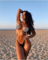 Black Sexy Diamonds Underwears Women Bikini Swimwears