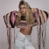 Pink Women's Knitting Long Sleeve Tassels Crop Top Beach Wear Sweaters