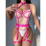 RoseRed Women Erotic Mesh Halter Bandage Sexy Underwear Lingeries Costumes