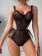 Black Sexy One Pieces Lace Sexy Lingeries