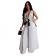 White Bowknot Sleeveless Long Vest Top Wide Leg Fashion Casual Women Pant Suit Sets