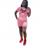 Pink Fashion Women PINK Printed Pant Sets
