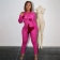 RoseRed Long Sleeve Hollow-out Women Sexy Jumpsuit