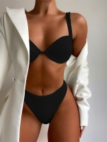 Black Sexy Women Bikini Swimwear