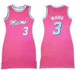 PinkRed Fashion Women Printed Basketball Skirt
