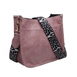 Pink Women Fashion Pattern Cosmetic Bag,Hand Bag