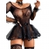 Black Sexy Lace Women Skirt Lingerie