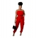 Red Off-Shoulder Fashion Women Works OL Dress