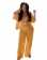 Yellow Mesh Fashion 3PCS Women Sexy Summer Catsuit Dress