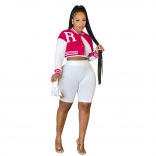 RoseRed Long Sleeve Fashion 3PCS Women Bodycon Pants Sports Dress