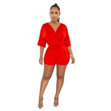 Red Fashion Club Women Sexy Rompers