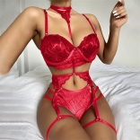 Red Sexy Lace Lingerie