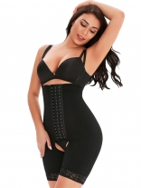 Black Beige High Waisted breasted Waist Tghtening Shaping Corset