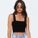 Black Women Summer Fashion Pure Sexy Party Crop Tops