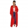 Red Lace Long Sleeve Hollow-out Fashion Women Loose Coat
