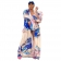 No.21 Imitation Silk Multi Print Fashion Casual Windbreaker Beach Skirt