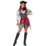 Female Pirate Costume Role Play Stage Performance Costume