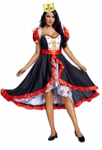 Halloween Red Queen Dress Stage Performance Costume