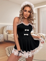 Sexy female role-playing maid maid uniform