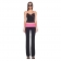 Black Pink Women Halter V-Neck Vest Folds Slim Fit Pants Set Casual Jumpsuit Dress