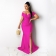 RoseRed Low Cut Bodycon Prom Women Evening Long Dress